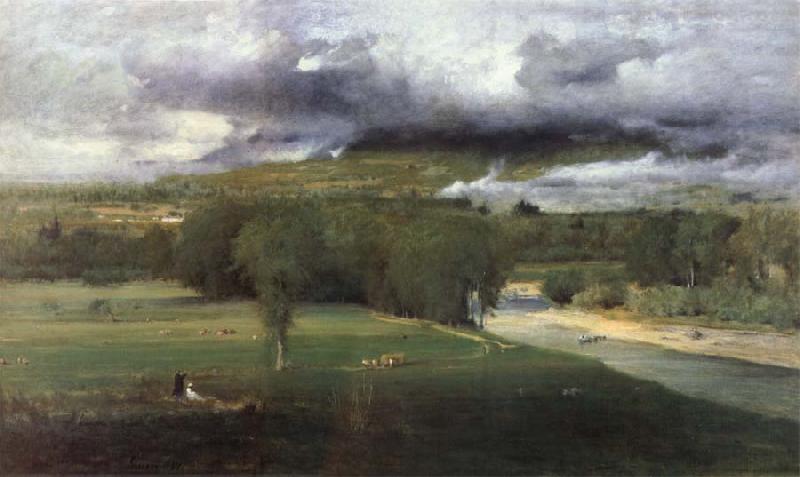 George Inness Conway Meadows Sweden oil painting art